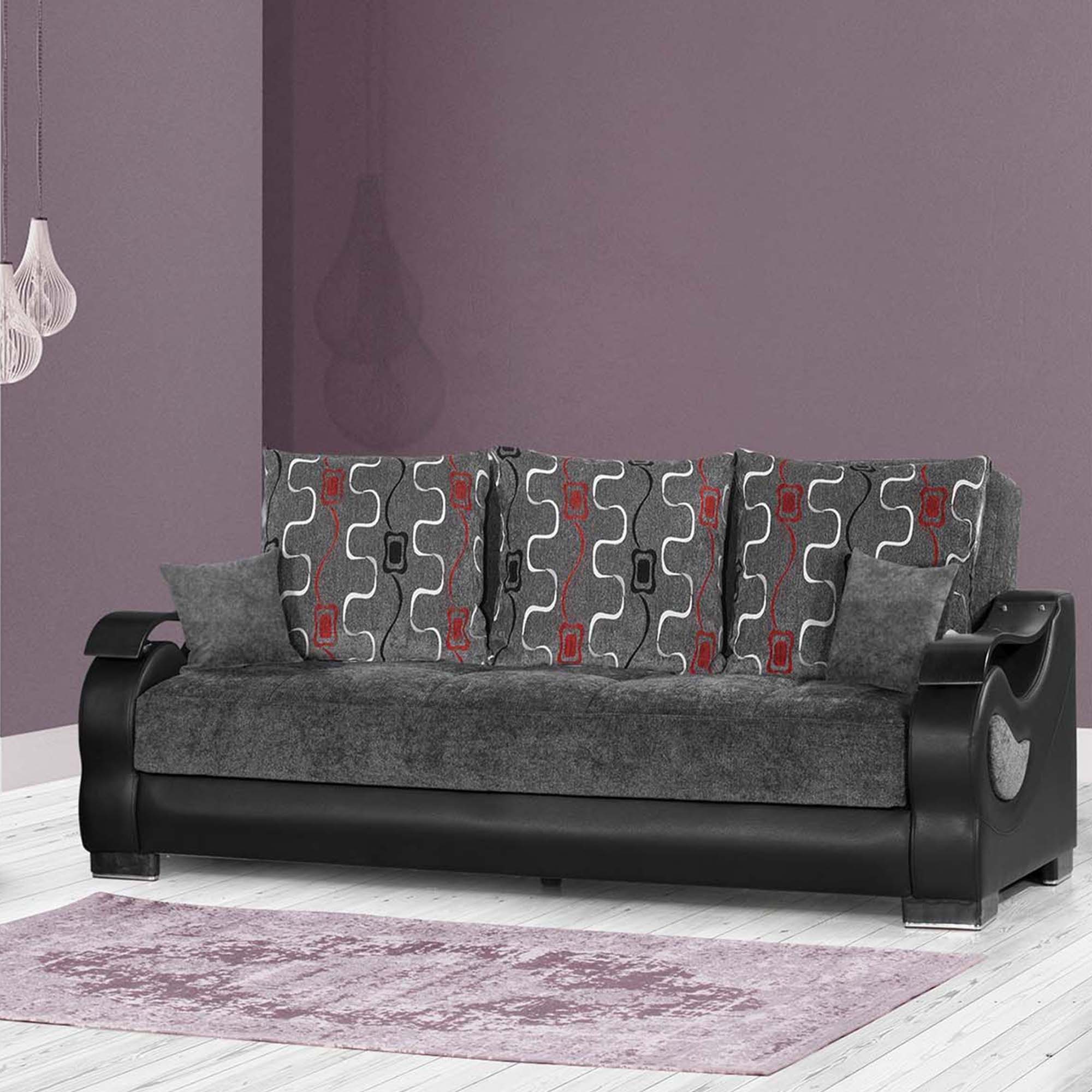 Ottomanson Metroplex - Upholstered Convertible Sofabed With Storage