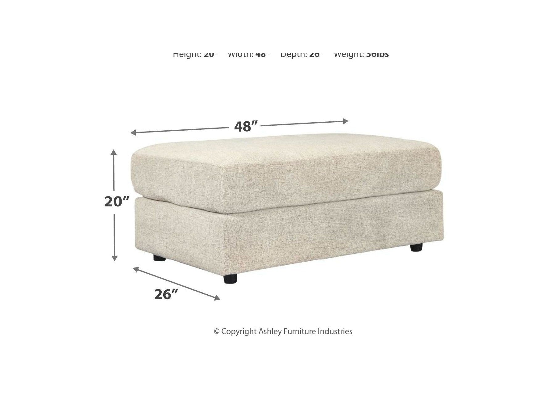 Soletren - Accent Ottoman