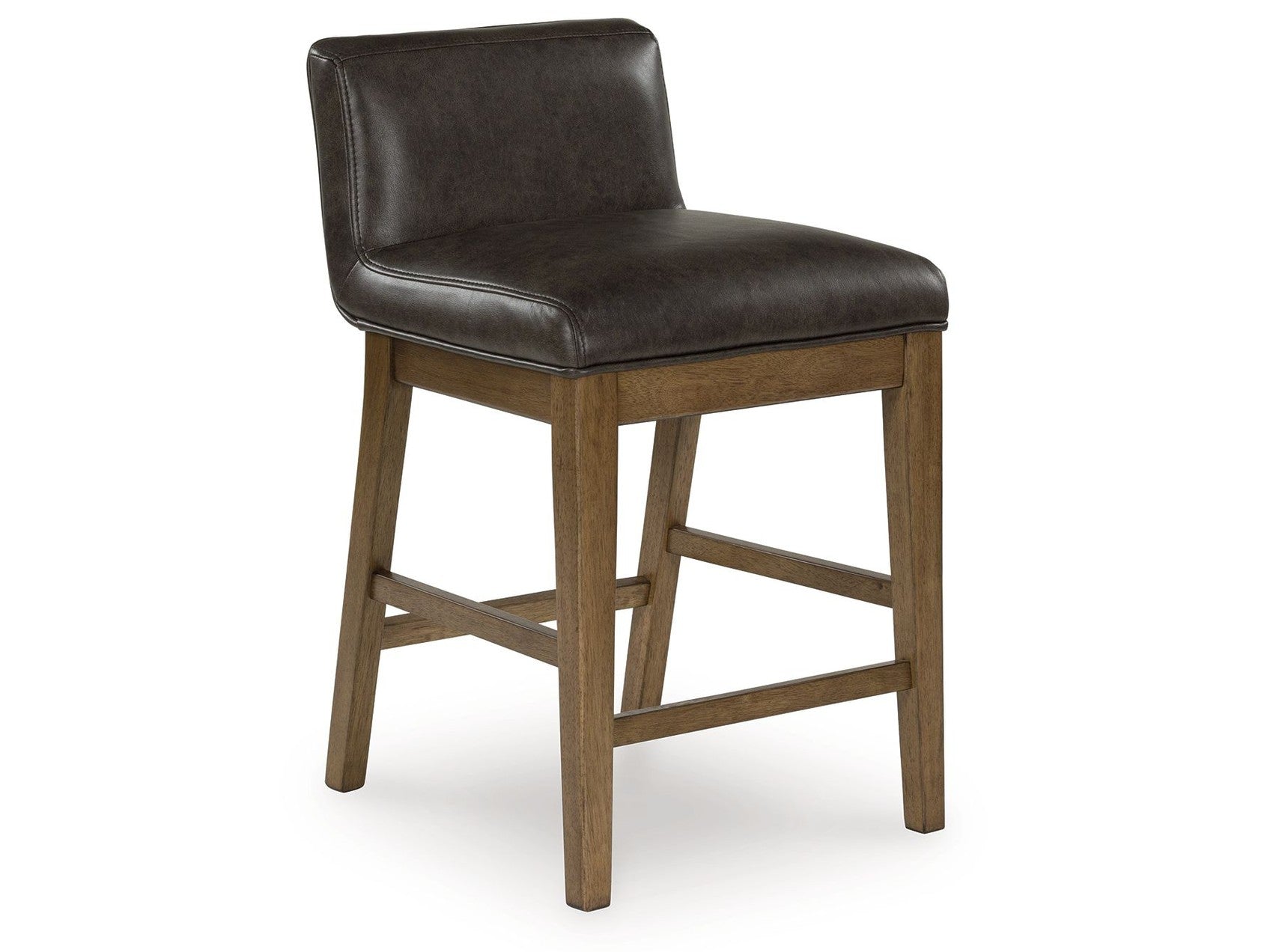 Cabalynn - Upholstered Barstool (Set of 2) - Two-tone Brown