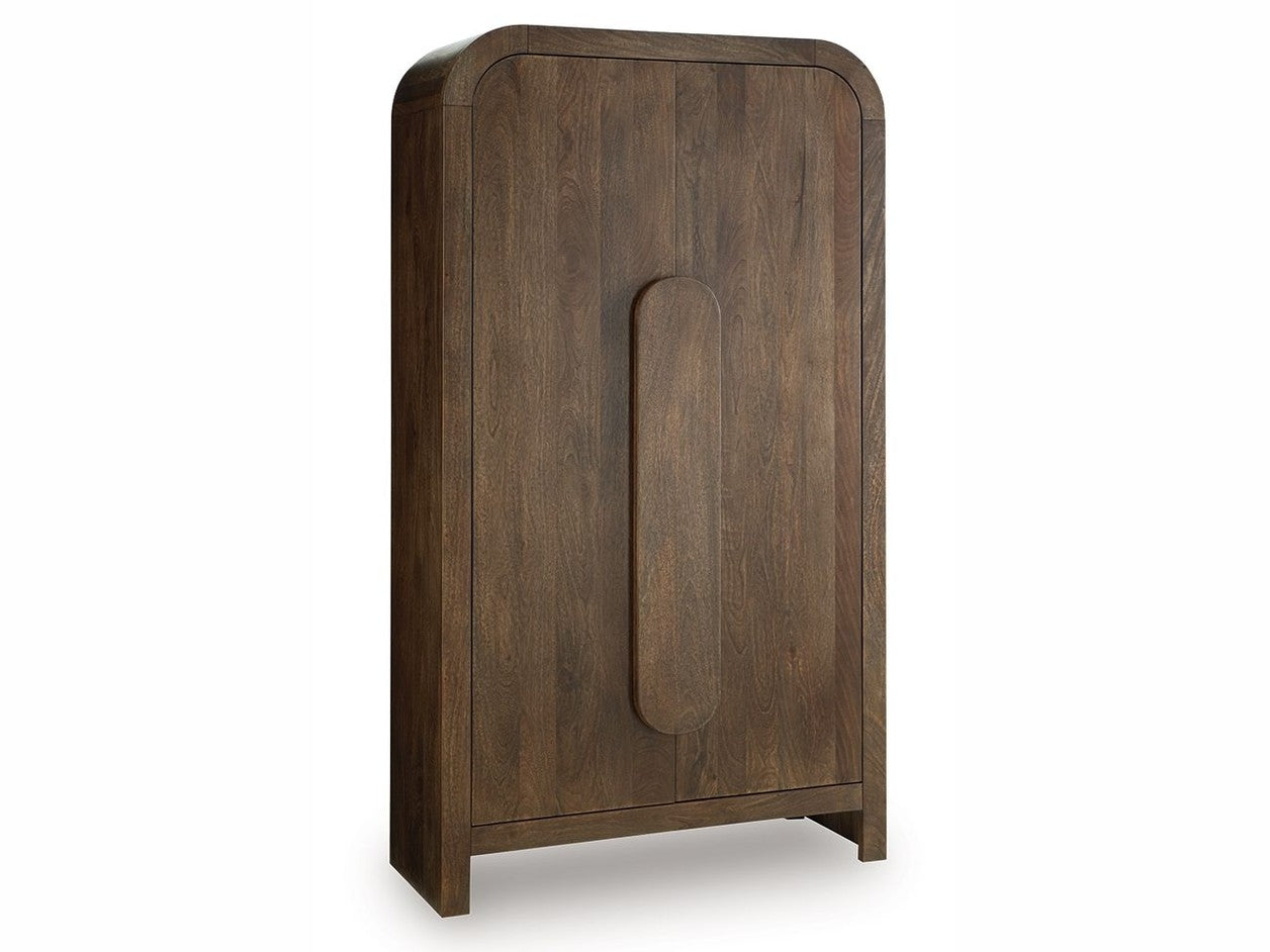 Thoren - Accent Cabinet - Medium Brown