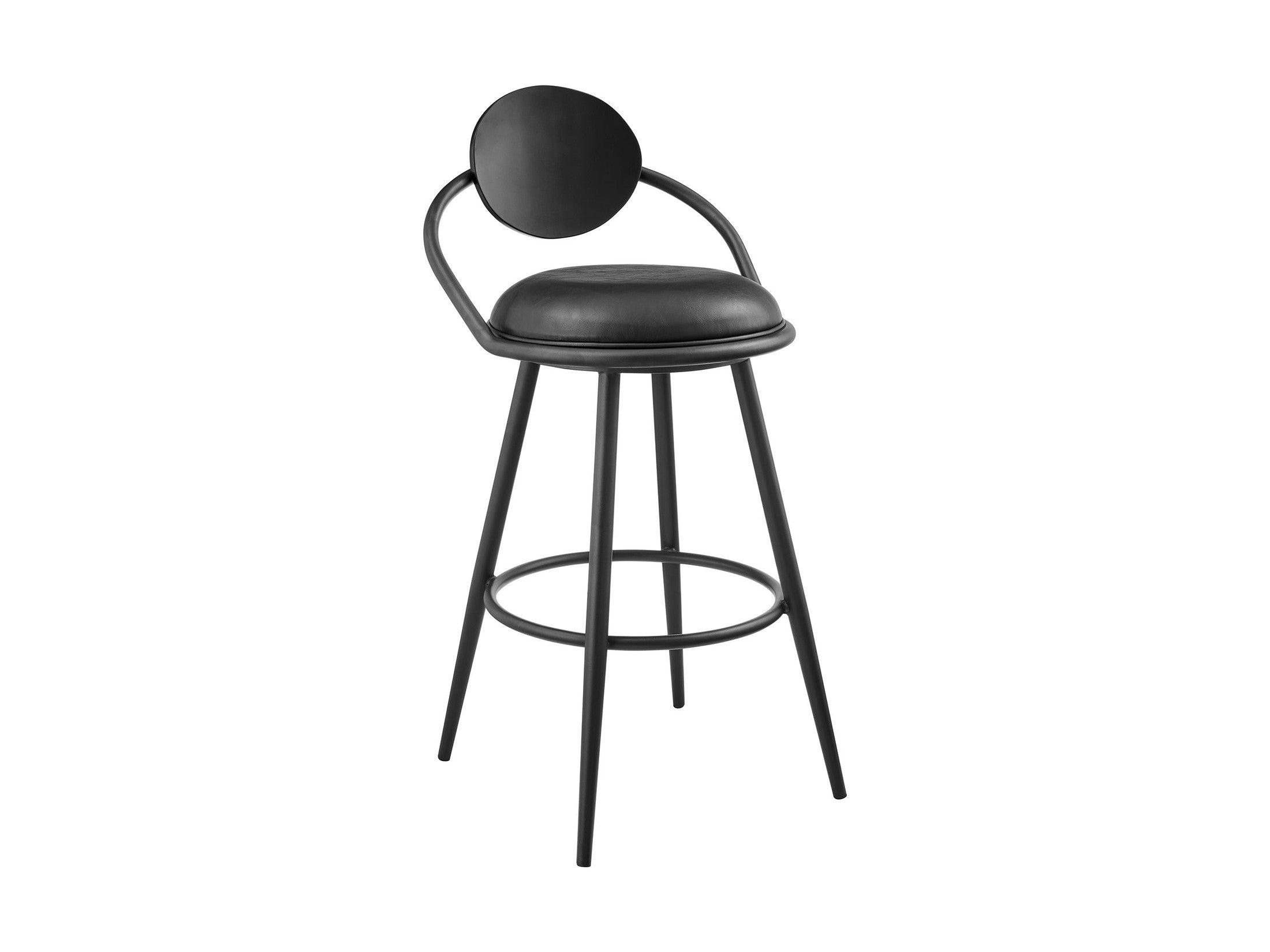 Carnation - Vintage Swivel Stool