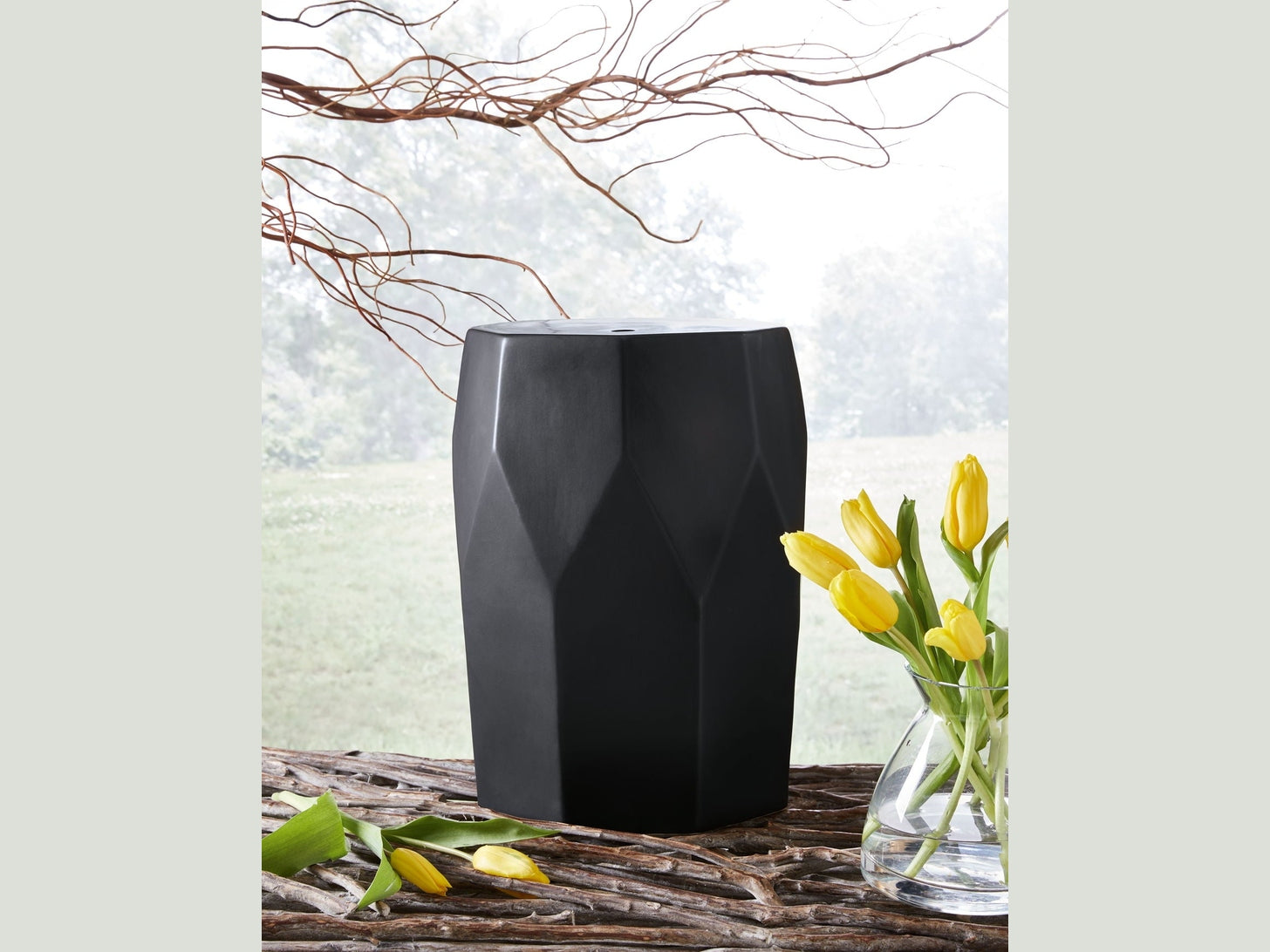 Rhysworth - Stool - Black