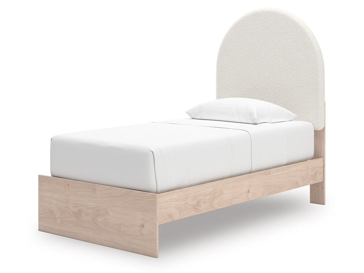 Shapella - Upholstered Panel Storage Bed