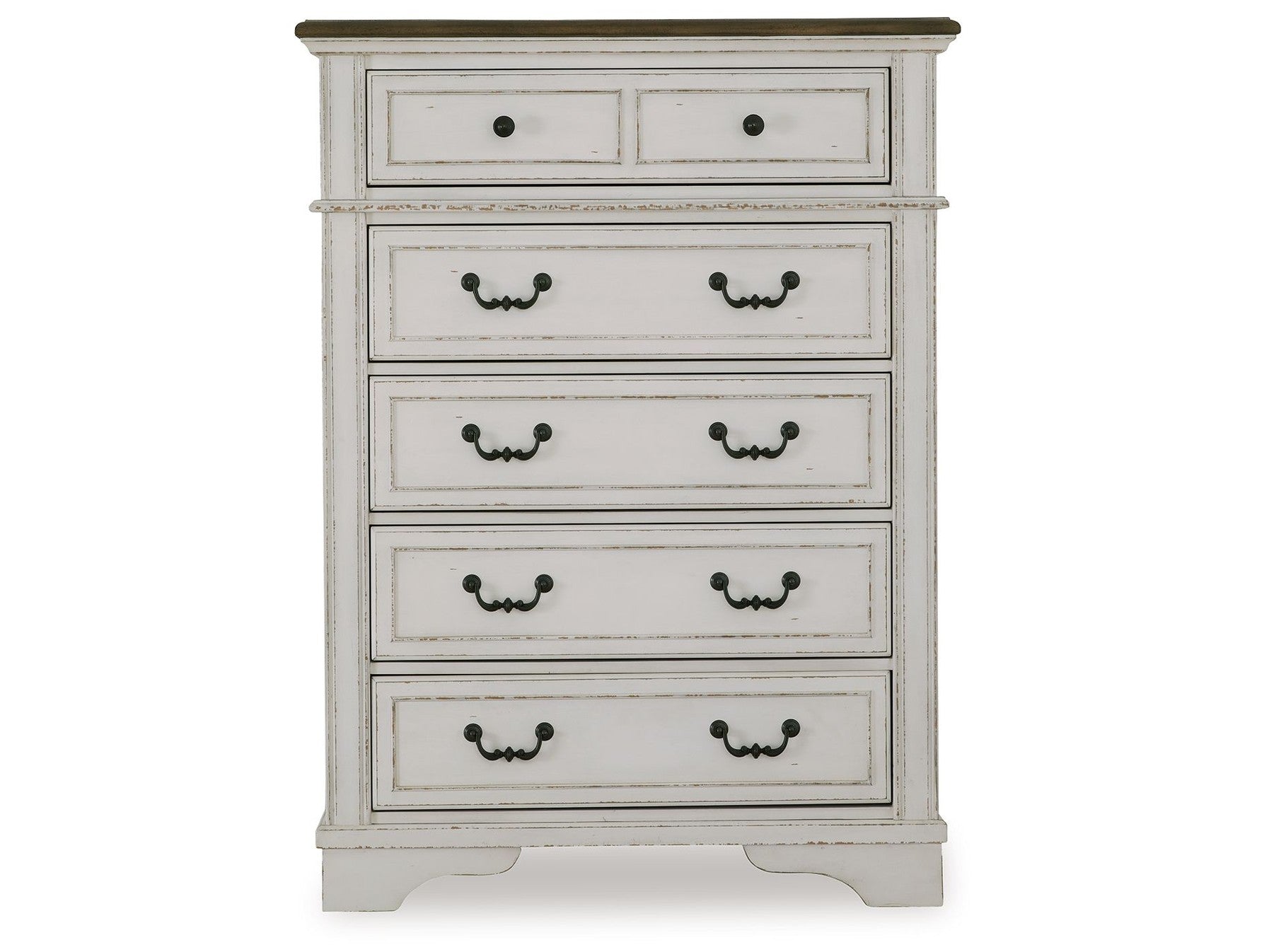 Blendon - Five Drawer Chest - Two-tone