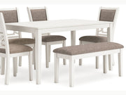 Erinberg - Dining Room Table Set (Set of 6) - Antique White