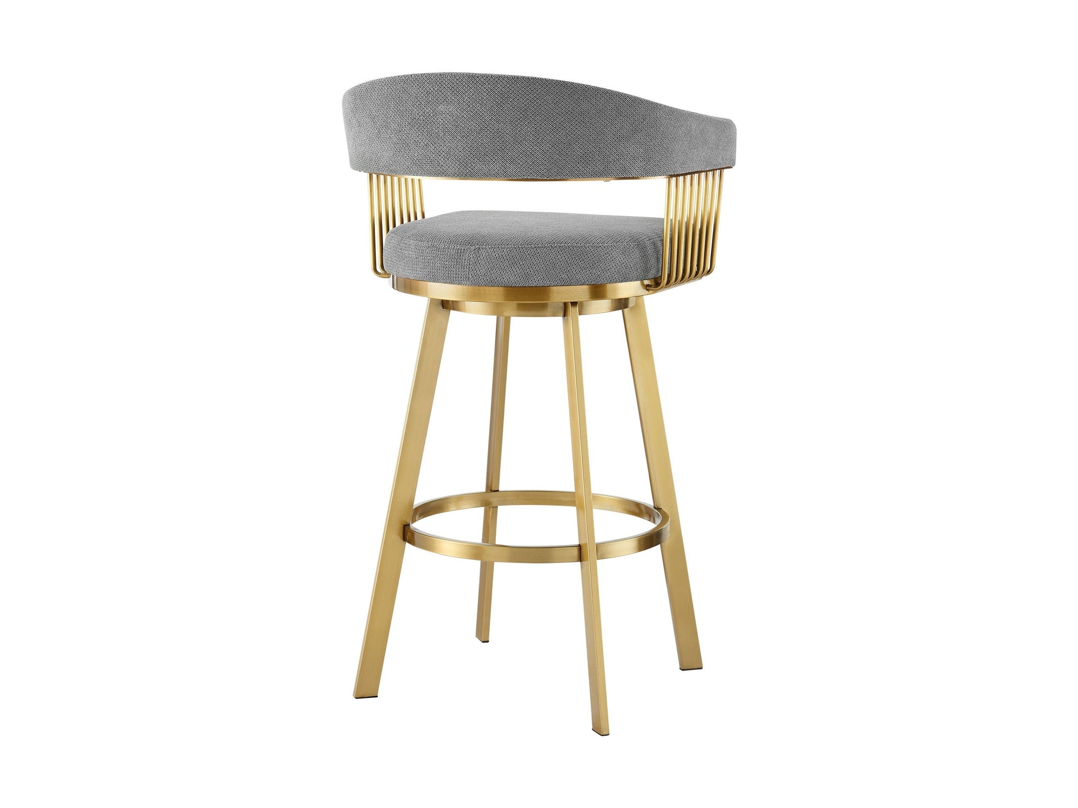 Chelsea - Swivel Fabric Stool