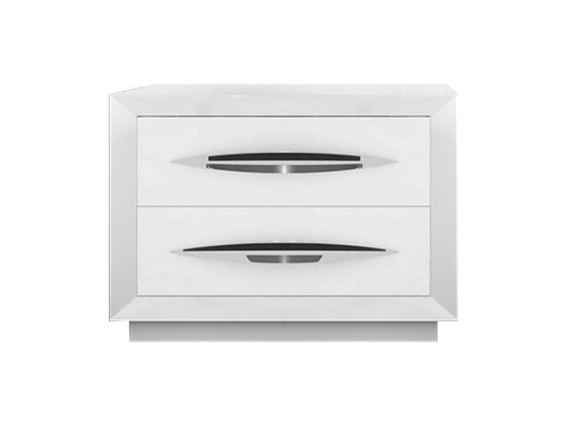 Carmen - Nightstand Low - White