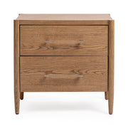 Alisen - 2 Drawer Nightstand - Napa Grove