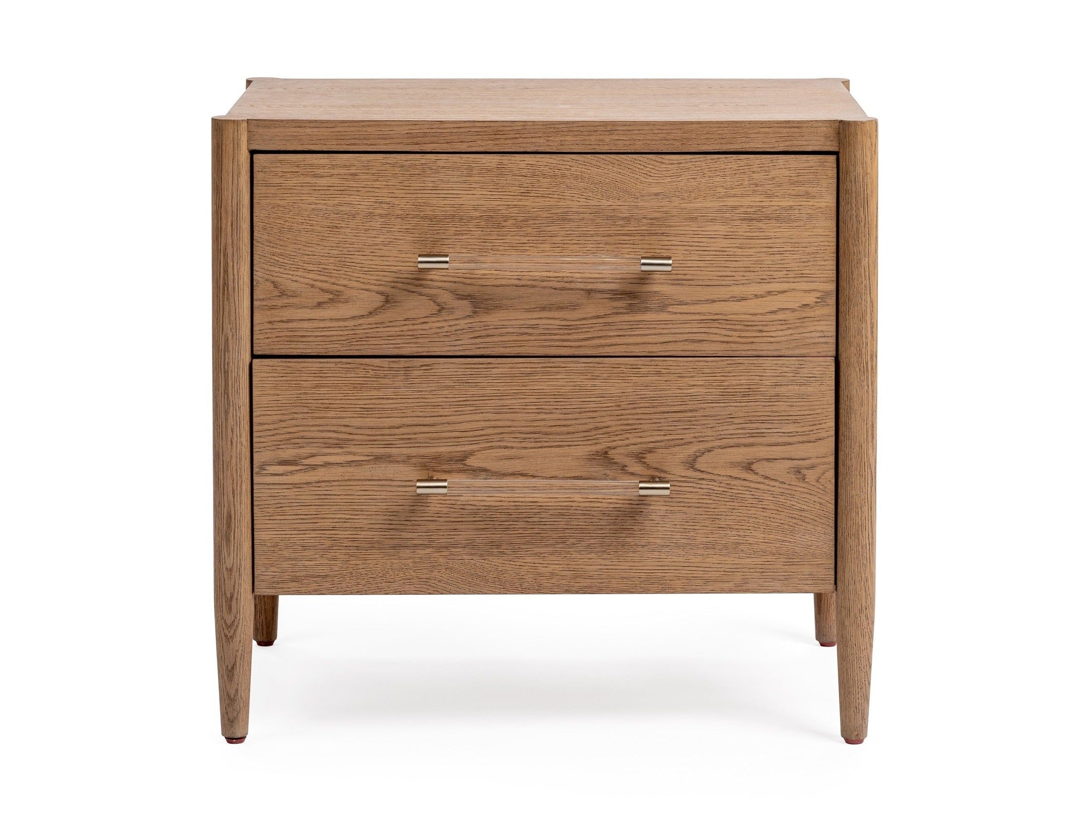 Alisen - 2 Drawer Nightstand - Napa Grove