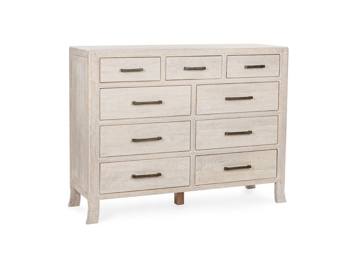 Westmont - 9 Drawers Dresser - Creamwood
