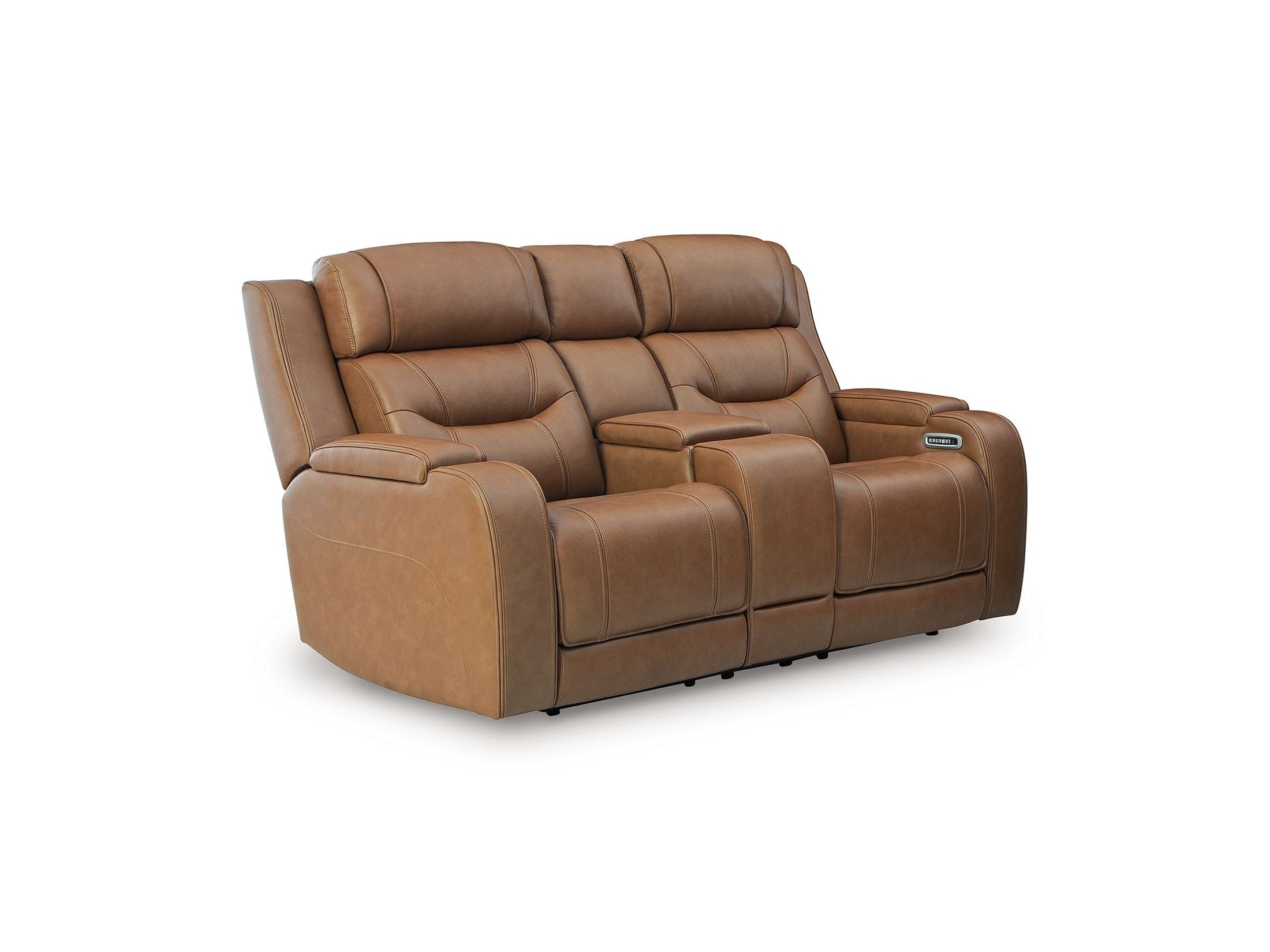 Knightington - Power Reclining Loveseat With Audio Seating