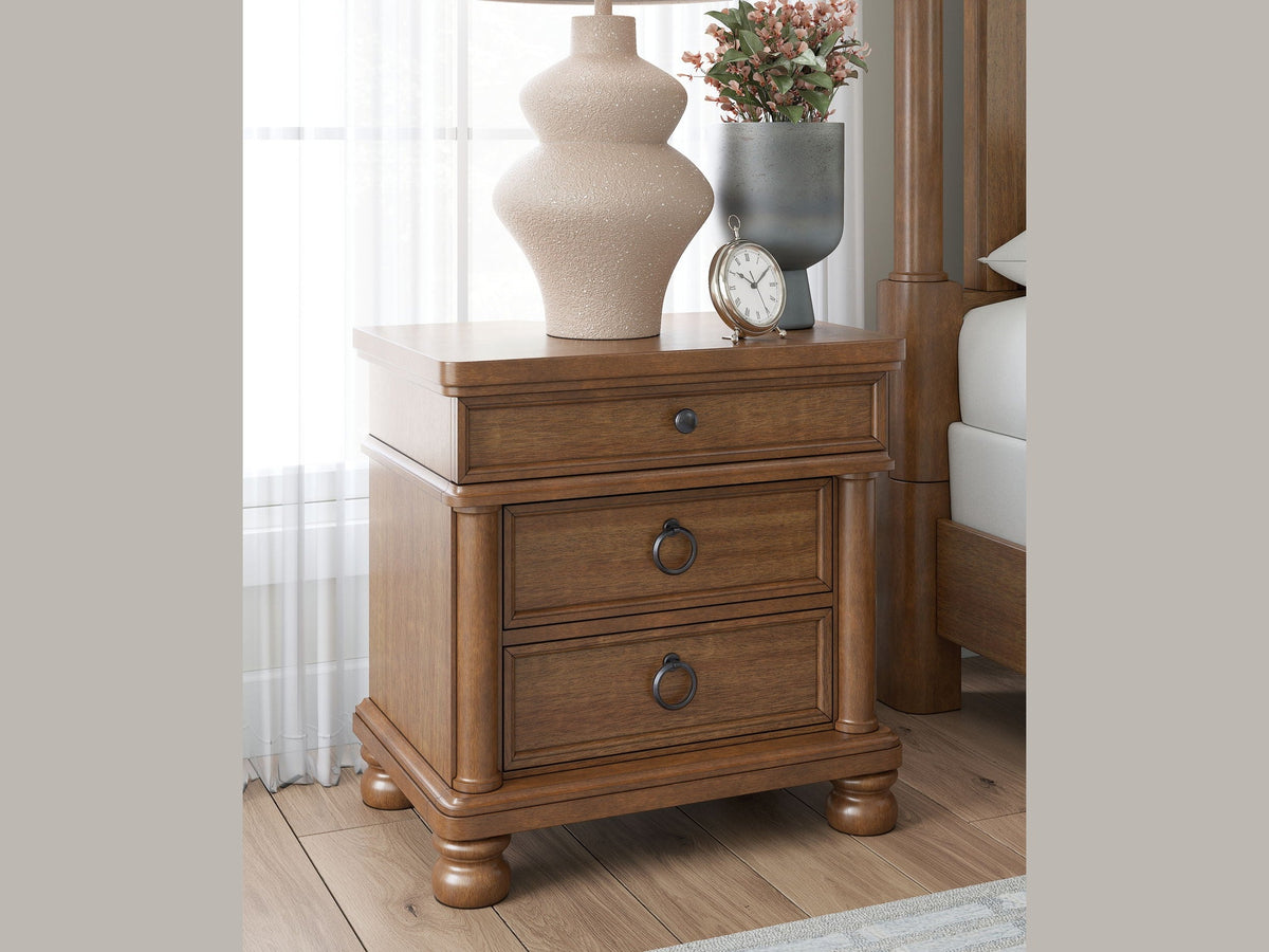 Rowlenstown - Three Drawer Night Stand