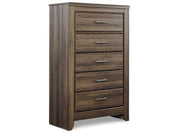 Juararo - Five Drawer Chest - Dark Brown