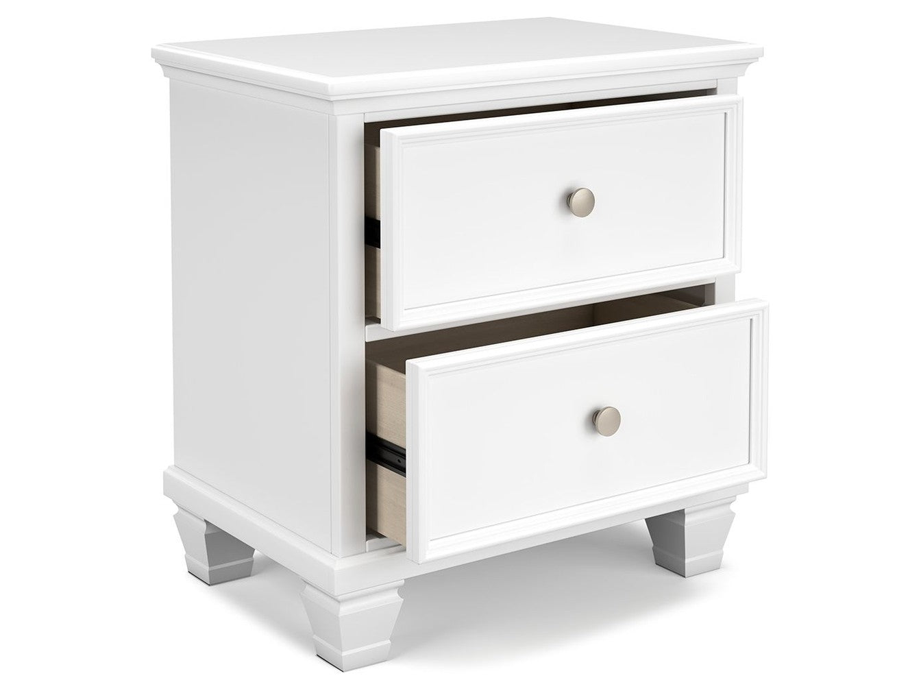 Fortman - Two Drawer Night Stand - White
