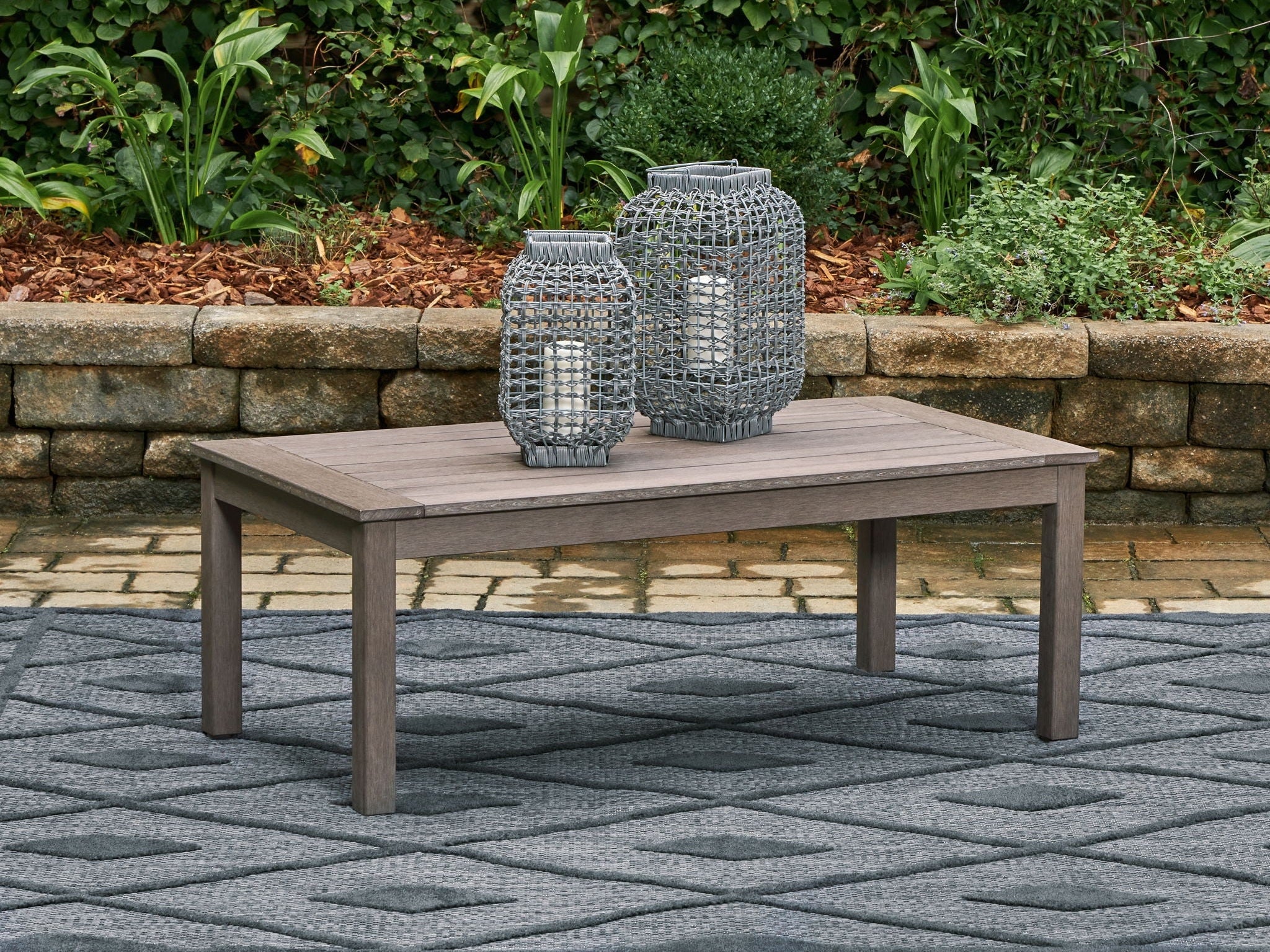Hillside Barn - Rectangular Cocktail Table - Brown