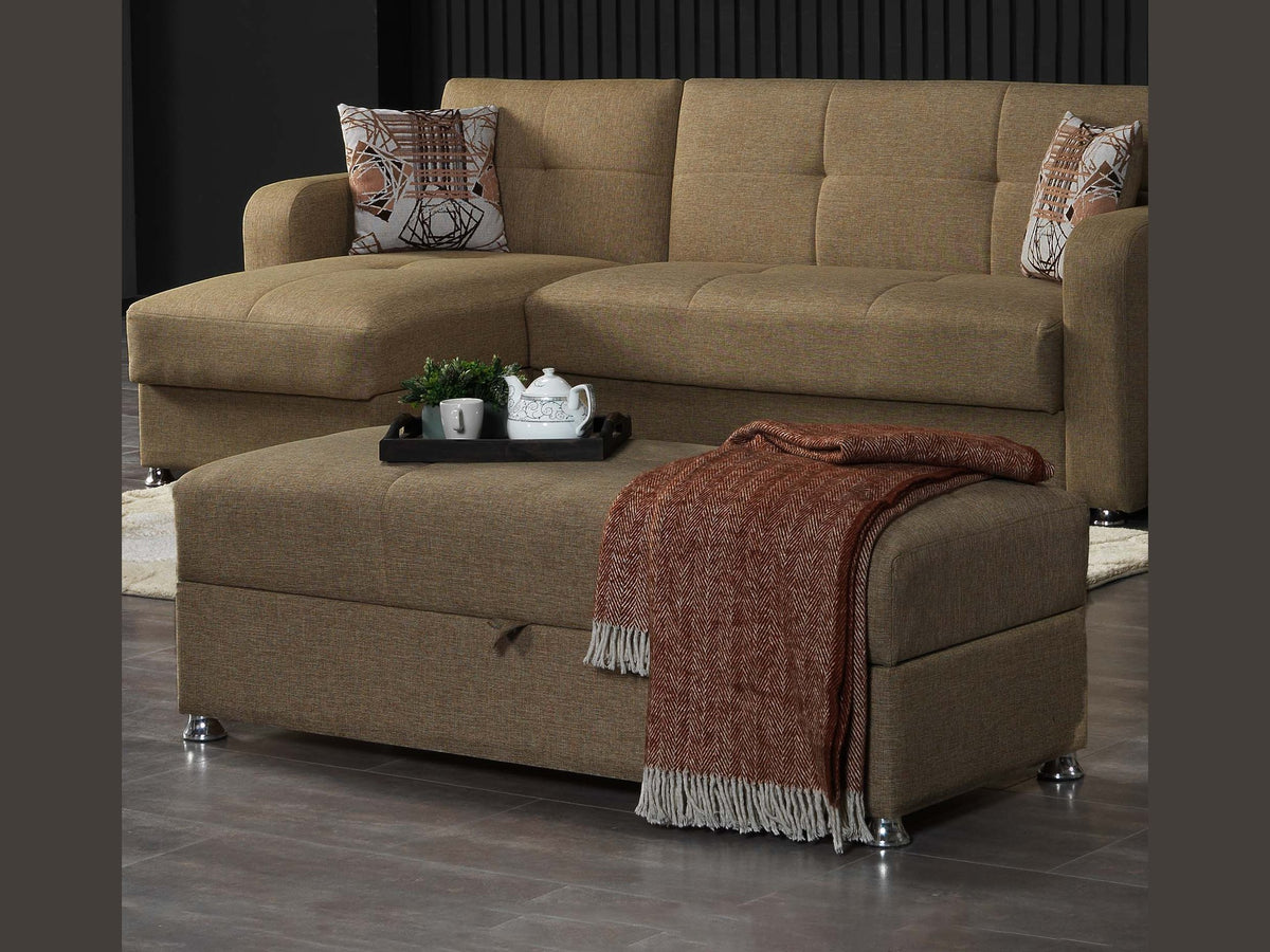Ottomanson Harmony - Upholstered Convertible Ottoman With Storage
