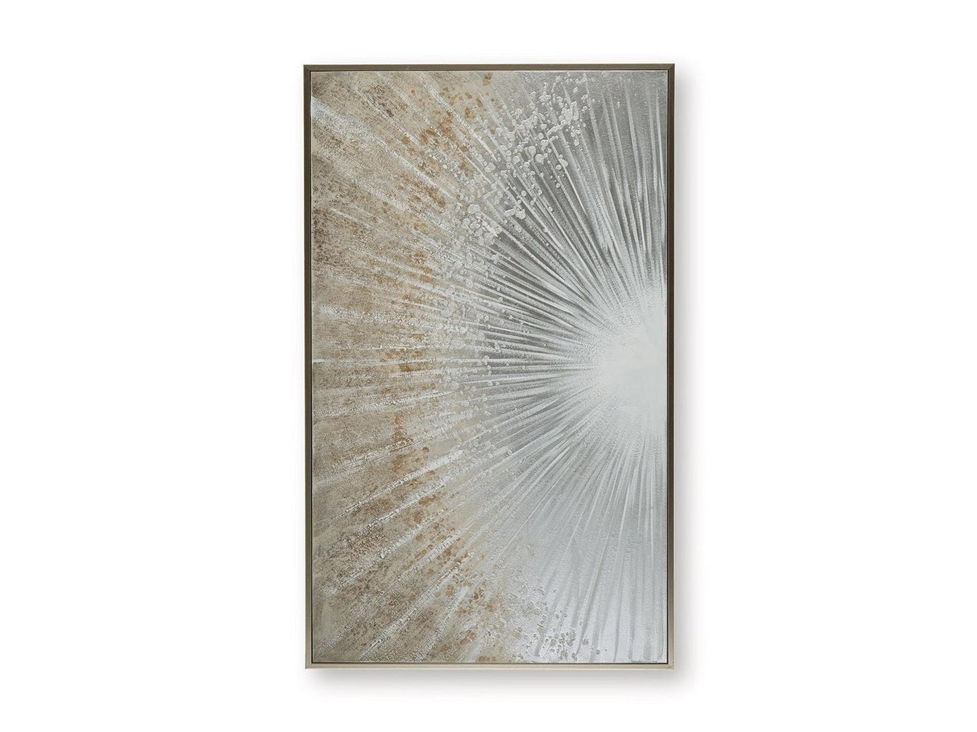 Waldard - Wall Art - Gray / Taupe / White