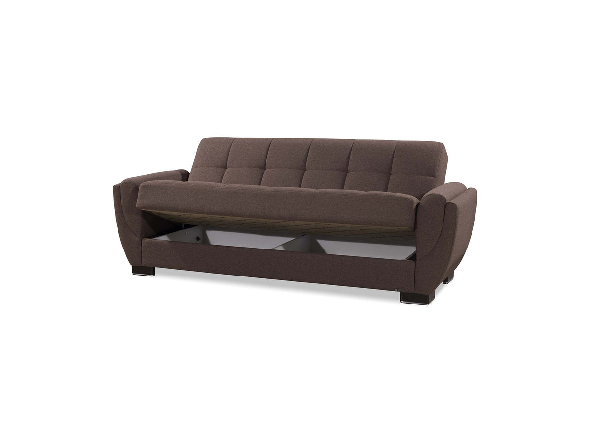 Ottomanson Armada Air - Upholstered Convertible Sofabed With Storage - Polyester