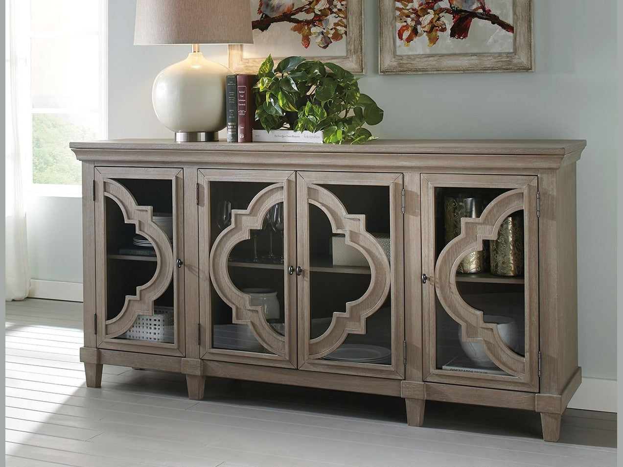 Fossil Ridge - Accent Cabinet - Gray