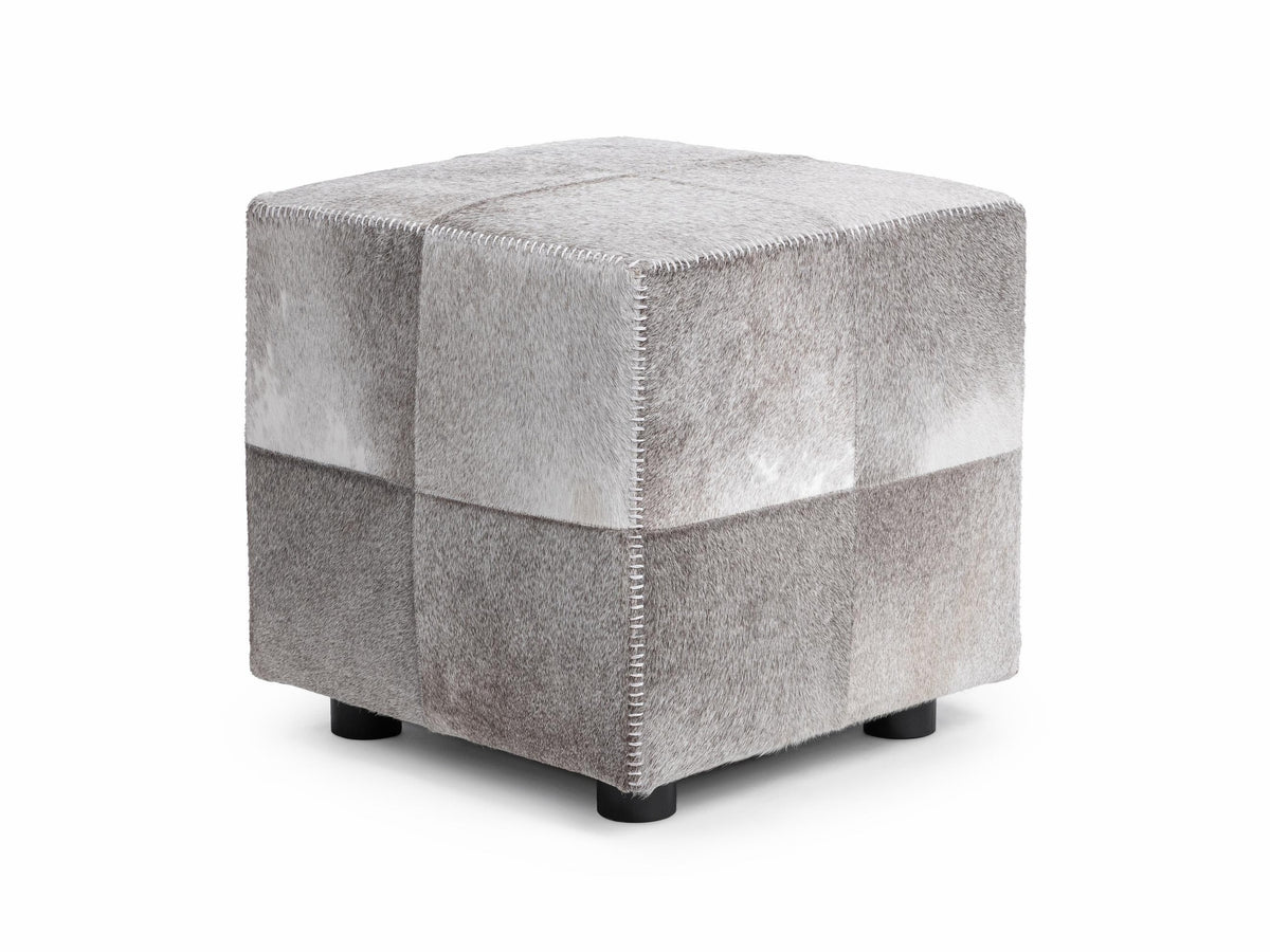 Landyn - Square Ottoman - Sparrow Gray