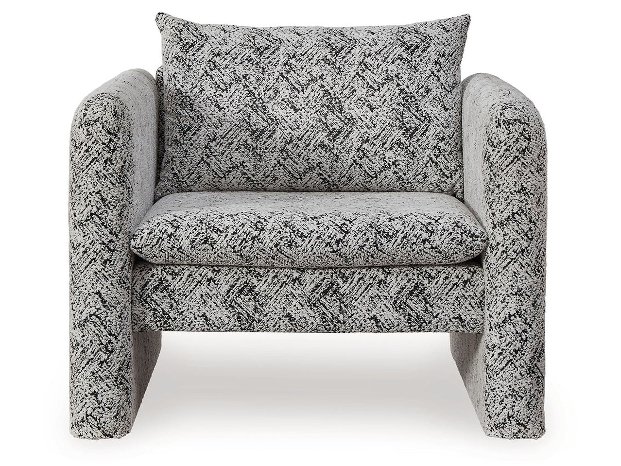Kenbell - Accent Chair - Black / White
