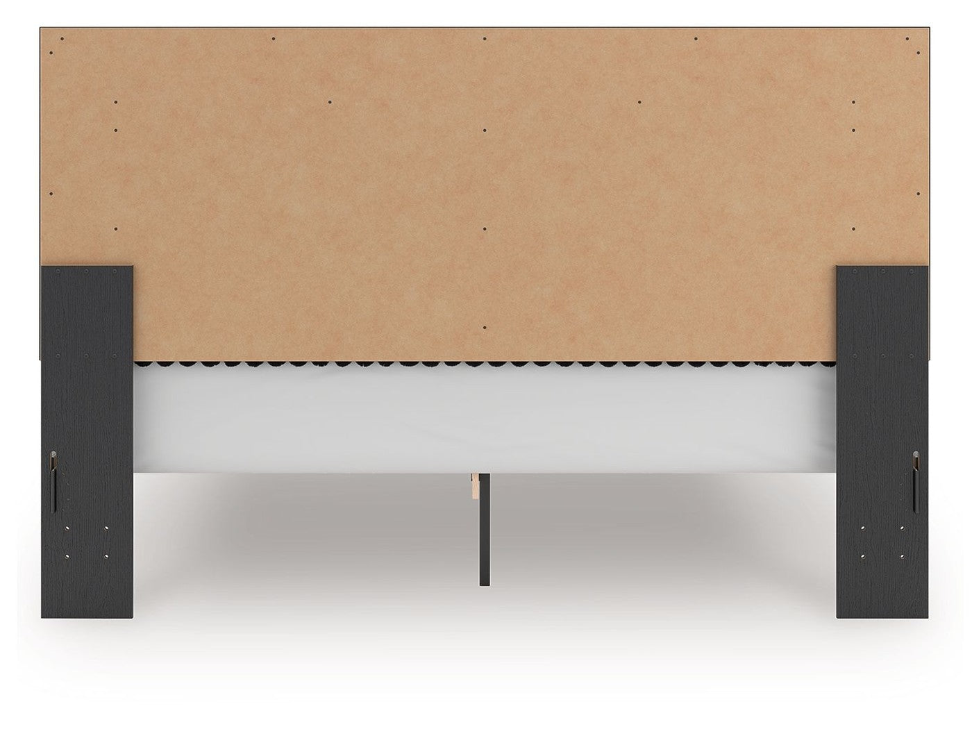 Birmonton - Upholstered Panel Bed With Roll Slats