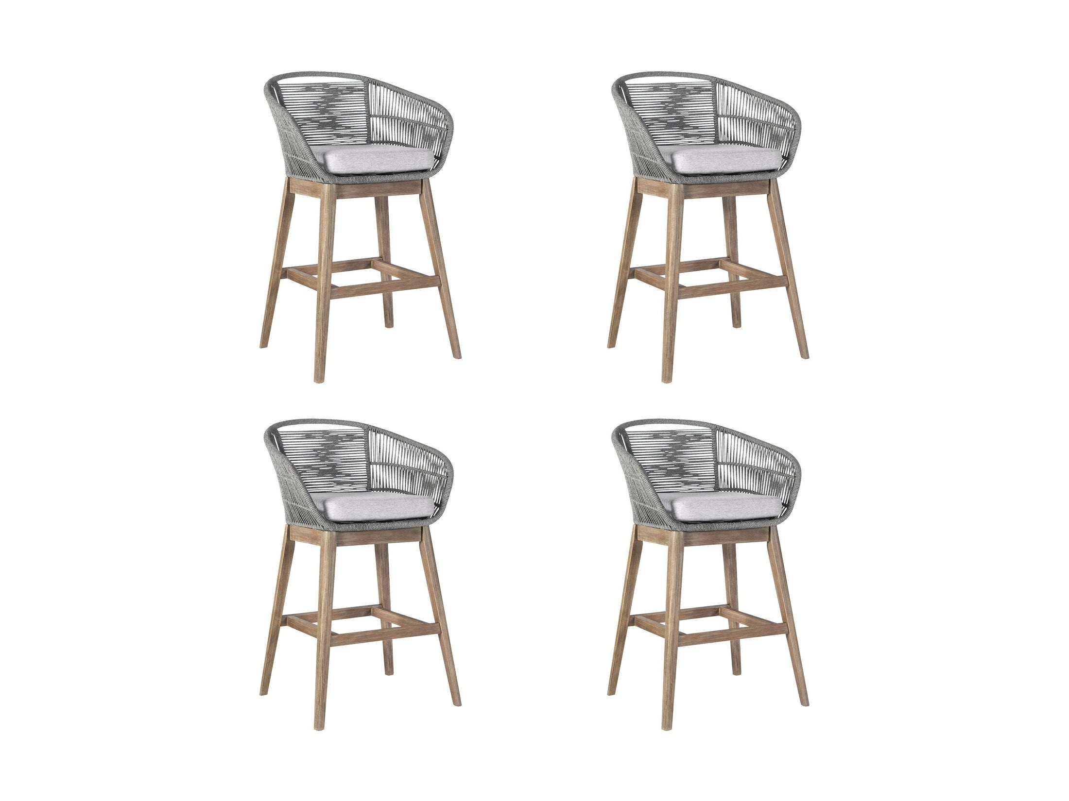 Tutti Frutti - Indoor Outdoor Bar Height Bar Stool Set