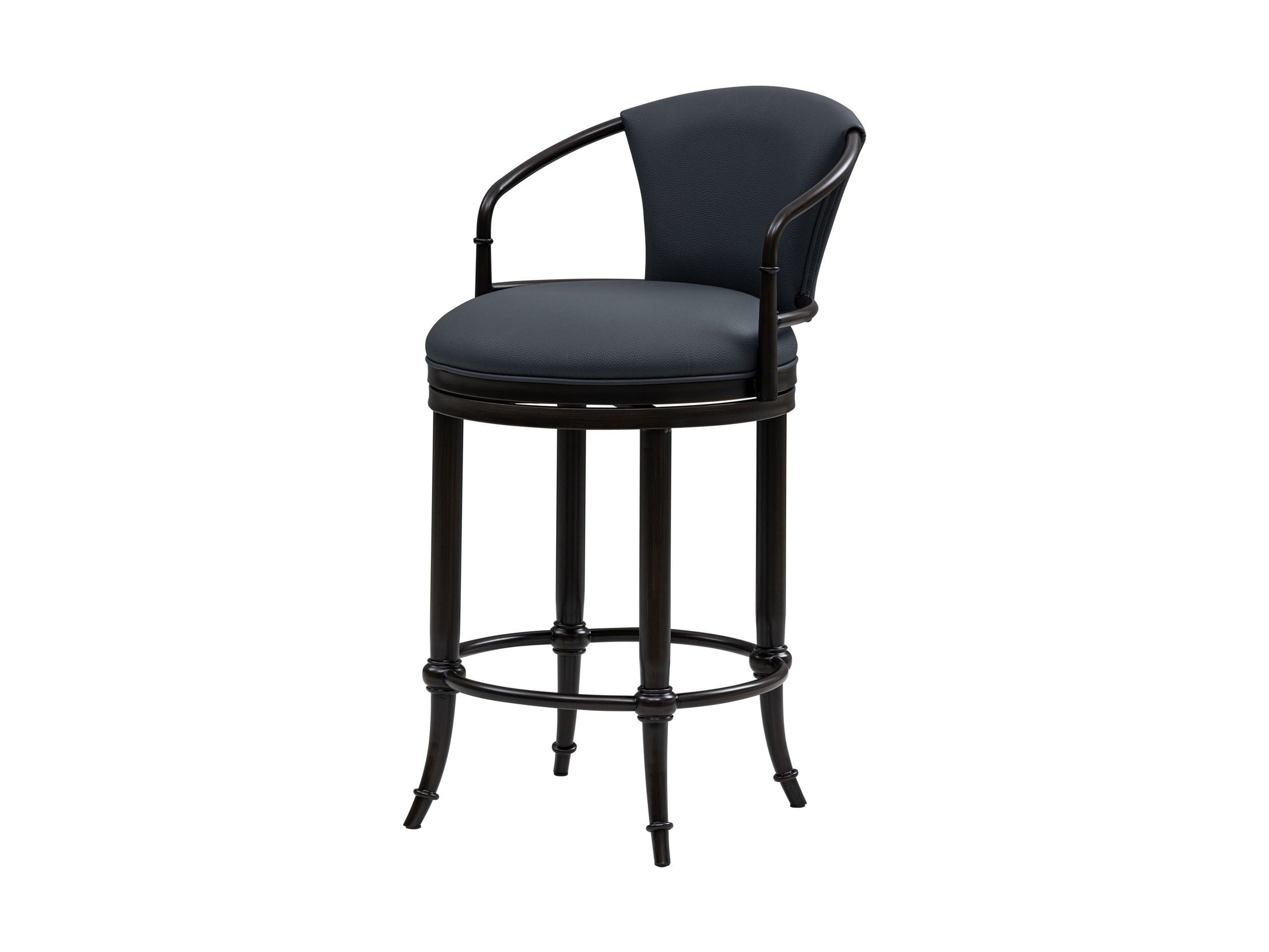 Otis - Upholstered Swivel Counter Height Barstool