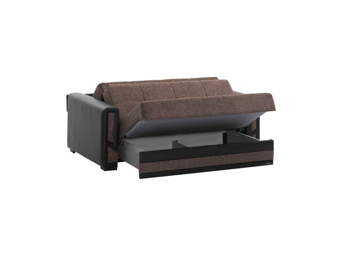 Ottomanson Mondomax - Upholstered Convertible Loveseat With Storage