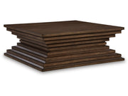 Hannodream - Square Cocktail Table - Warm Brown