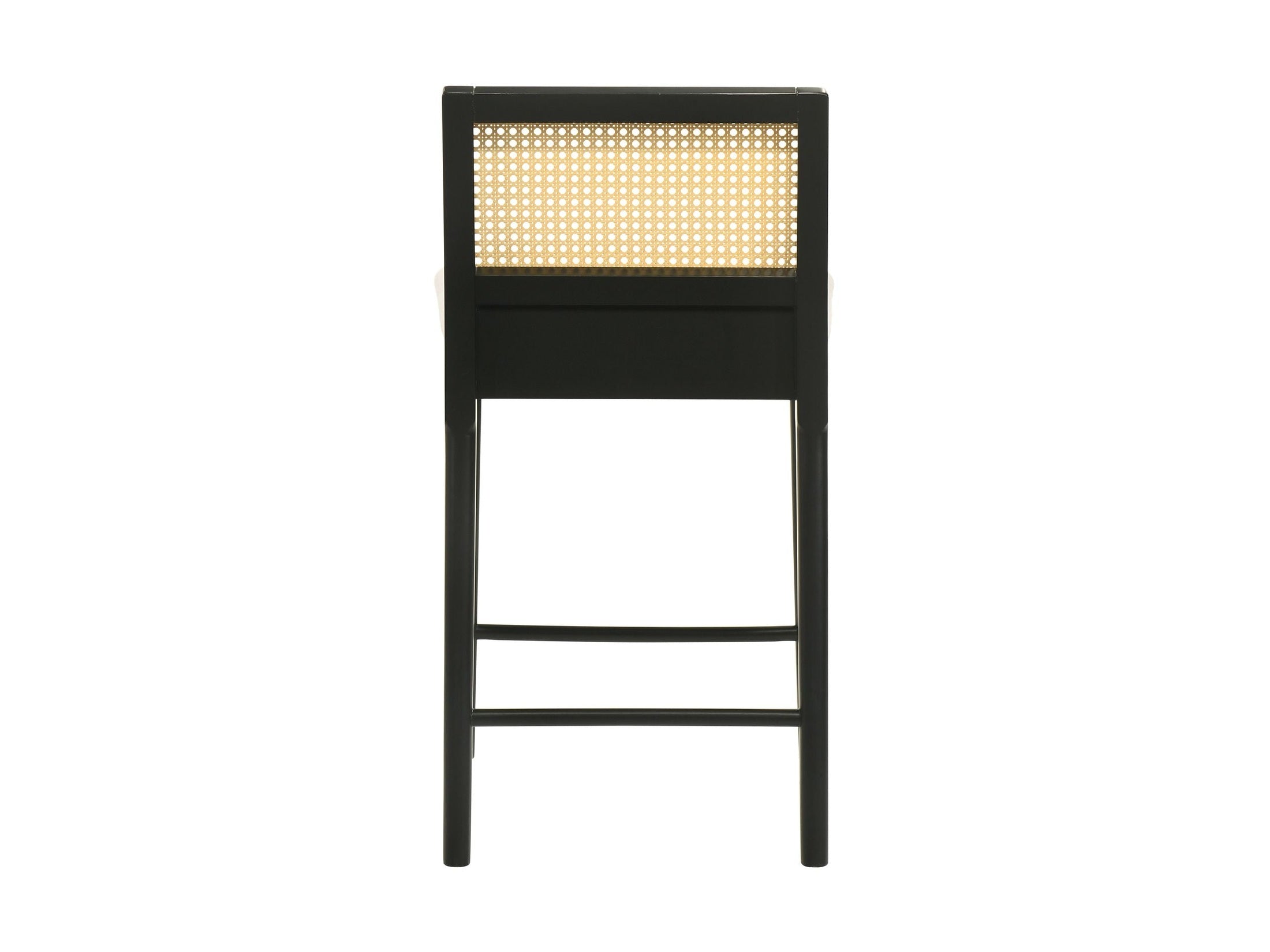 Tobias - Coastal Modern Wood Counter Height Kitchen Bar Stool