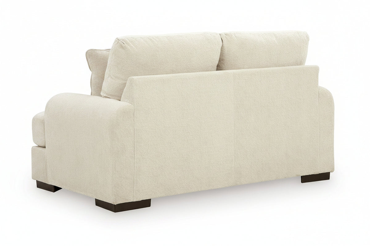 Beige sofa on a white background