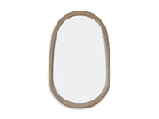 Aarilynn - Accent Mirror - Antique Brown