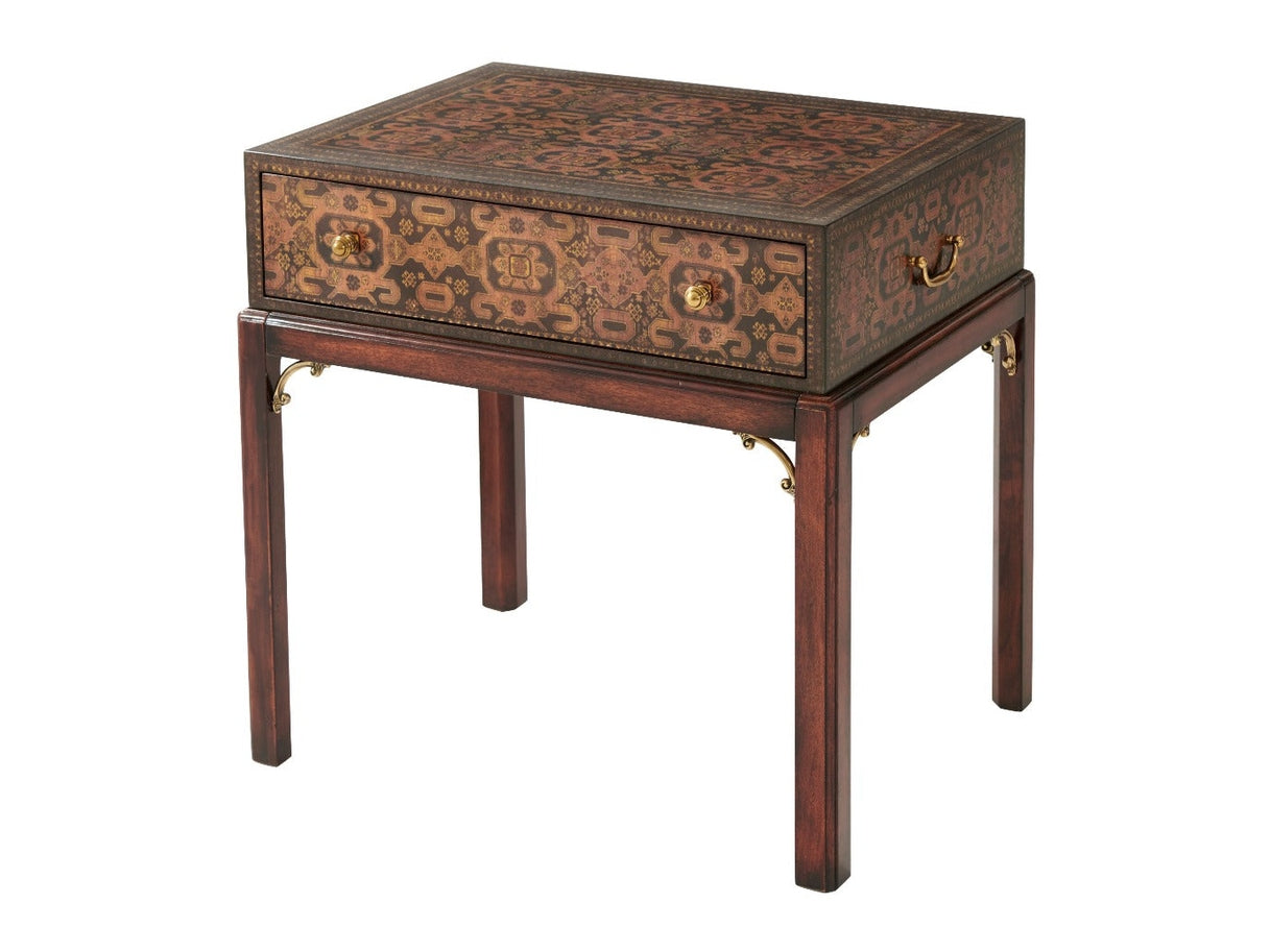 Theodore Alexander Hammadan Side Table
