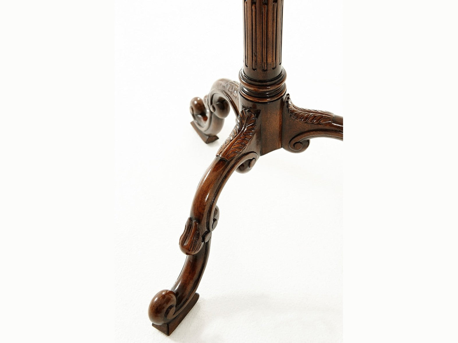 Theodore Alexander Radiating Parquetry Accent Table