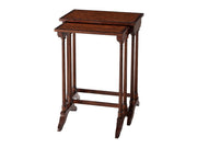 Theodore Alexander A Parquetry Nest of Table