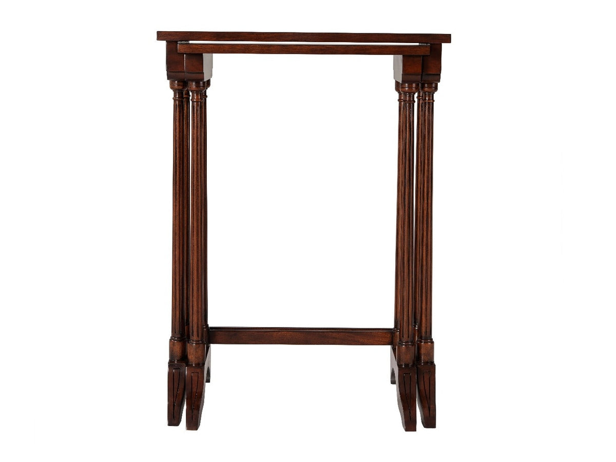 Theodore Alexander A Parquetry Nest of Table