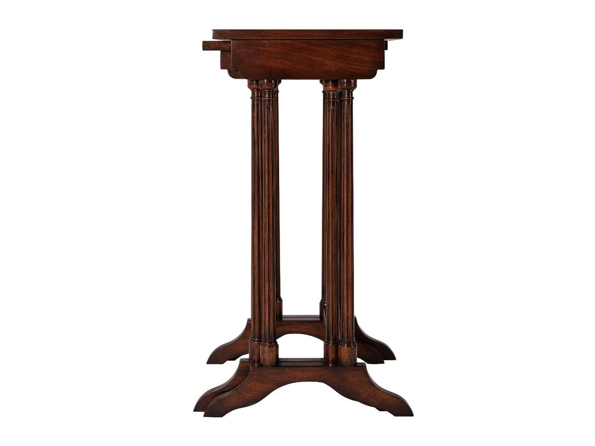 Theodore Alexander A Parquetry Nest of Table