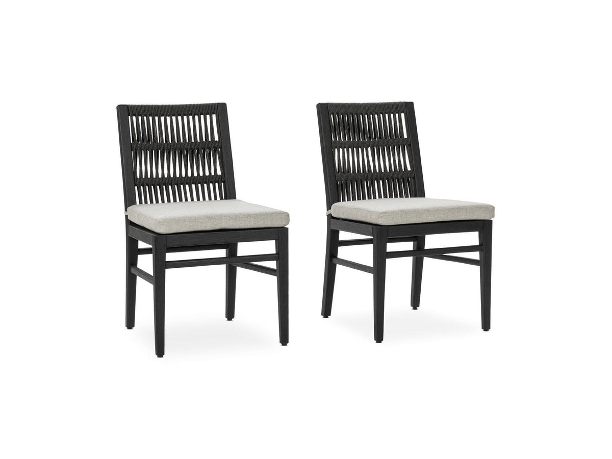 Westville - Outdoor Dining Chair (Set of 2) - Black
