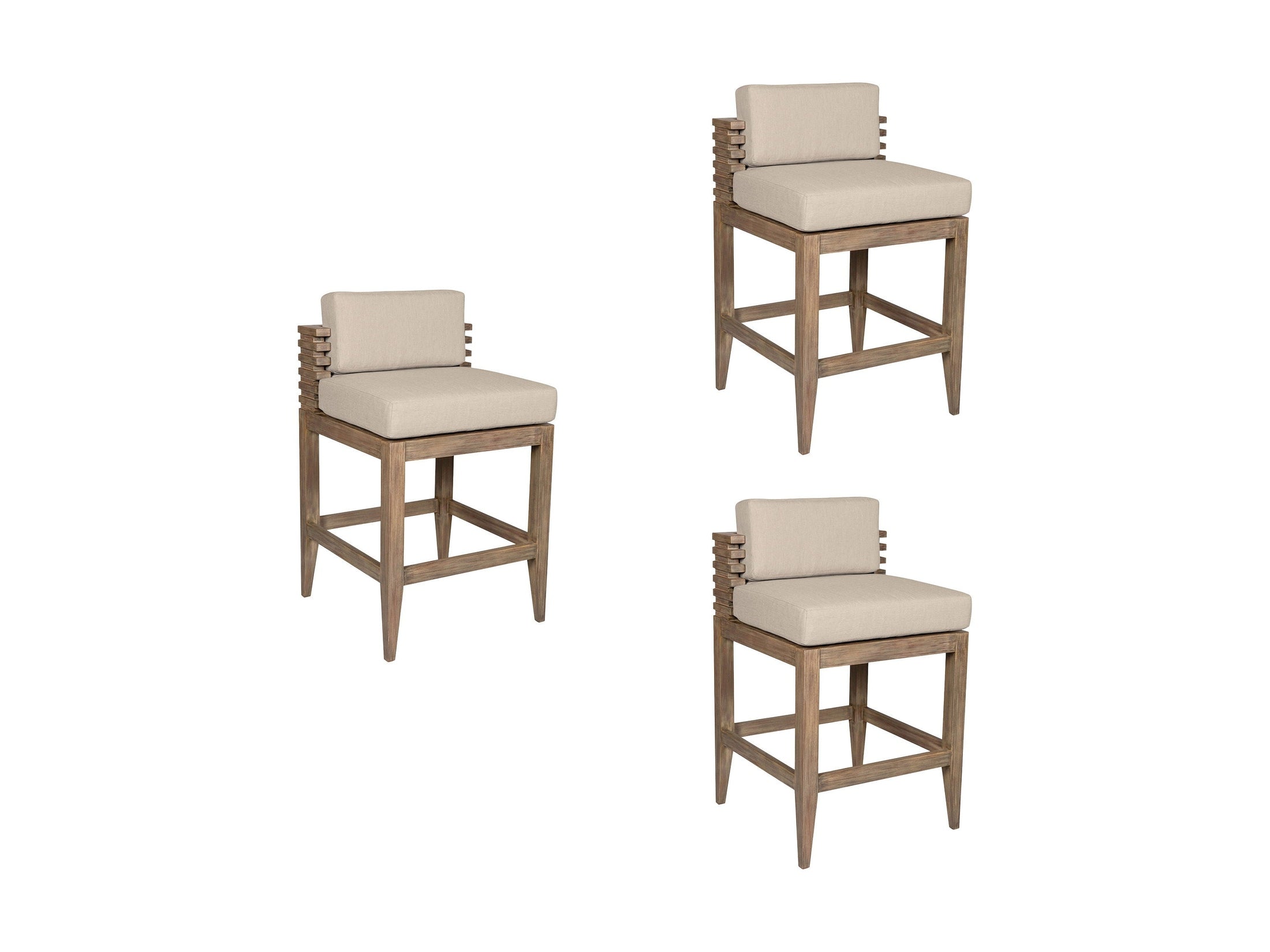 Vivid - Outdoor Patio Counter Stool Set