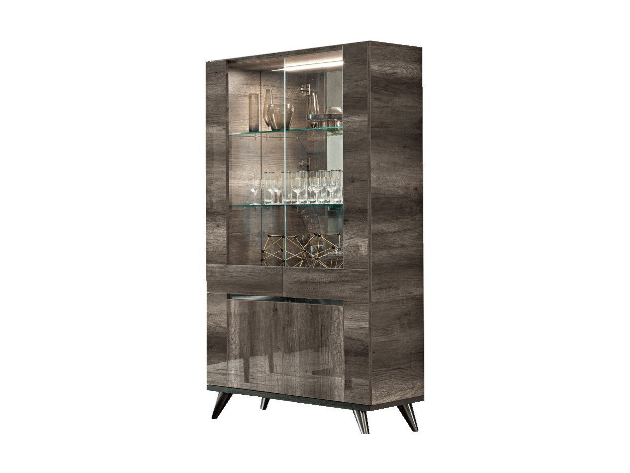 Medea - 2 Door China - Dark Brown