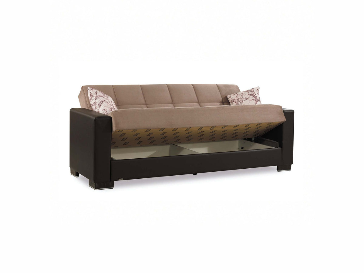 Ottomanson Armada - Upholstered Convertible Sofabed With Storage - Chenille