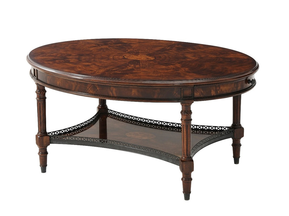 Theodore Alexander The Galleried Cocktail Table