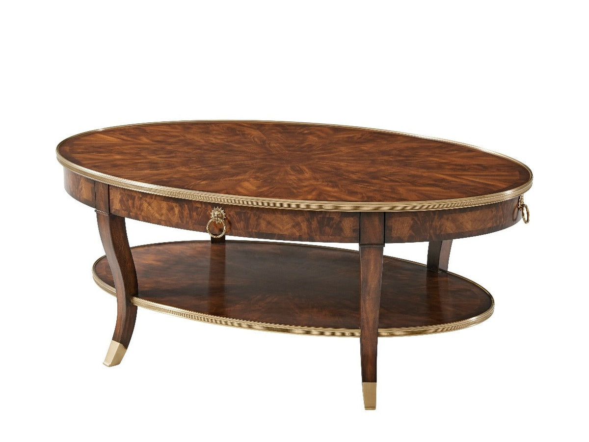 Theodore Alexander Around in Circles Cocktail Table
