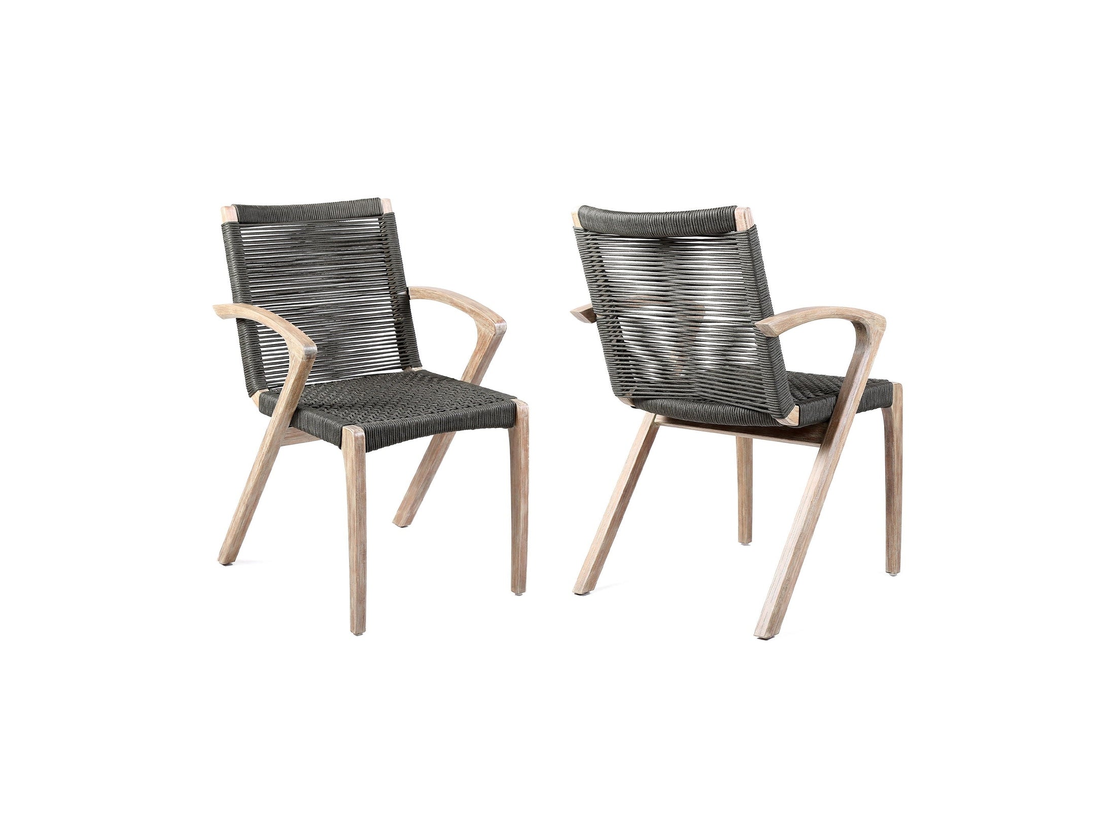 Brielle - Outdoor Rope Dining Chairs (Set of 2)