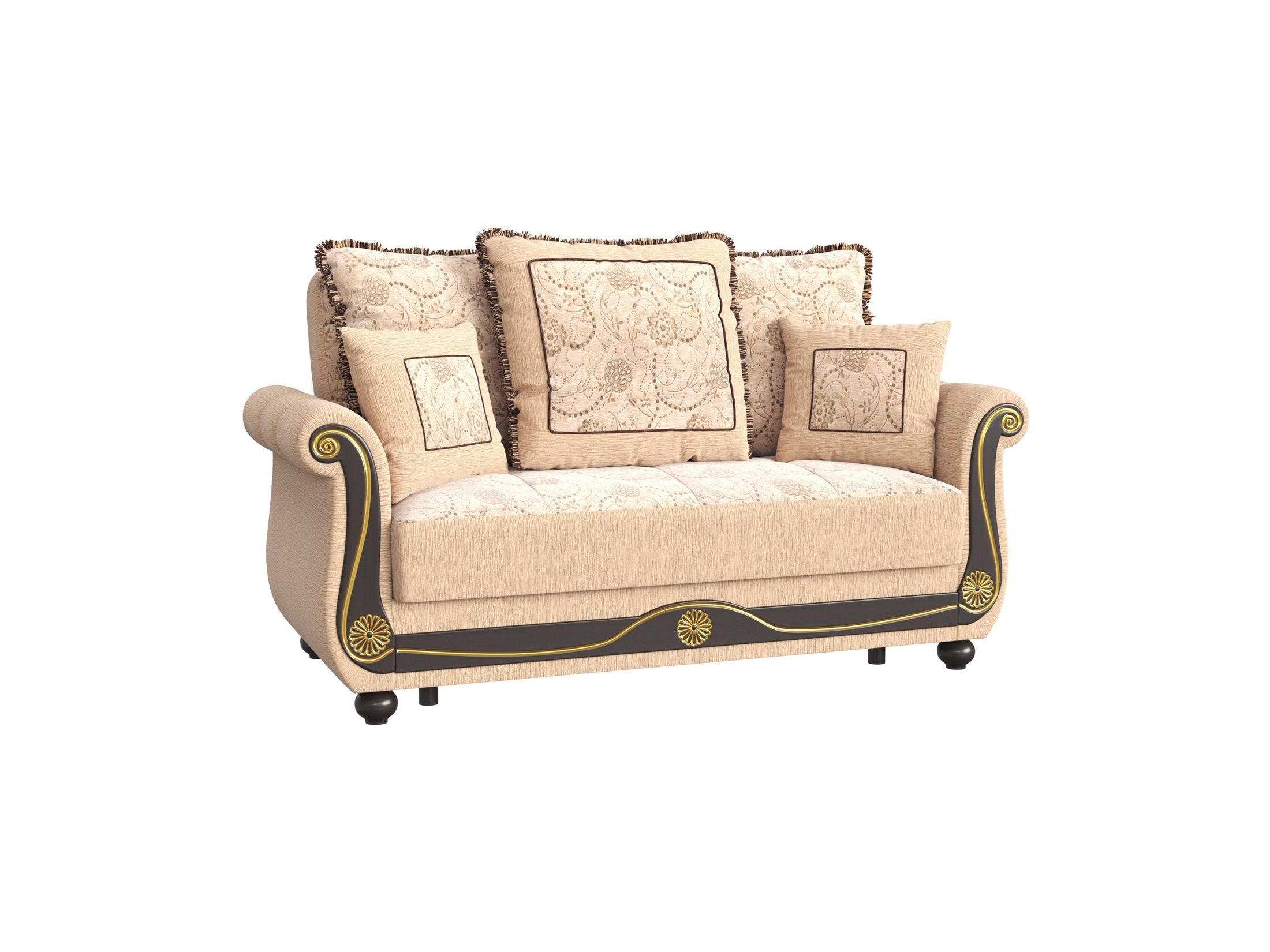 Ottomanson Americana - Convertible Loveseat With Storage