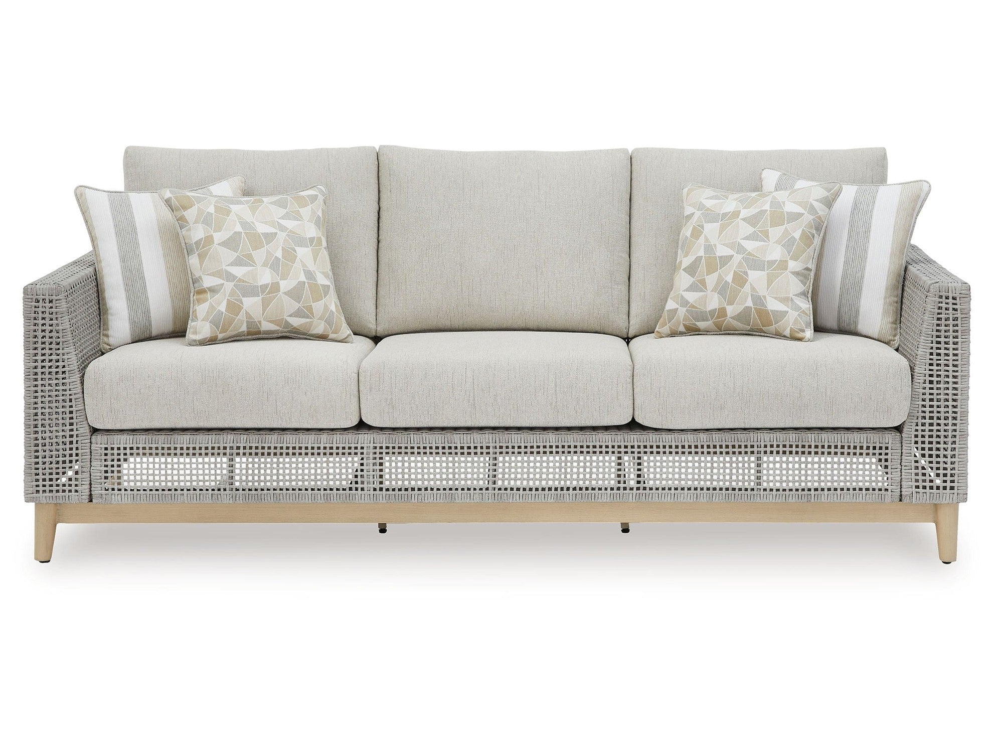 Seton Creek - 4 Pc. - Lounge Set - Gray