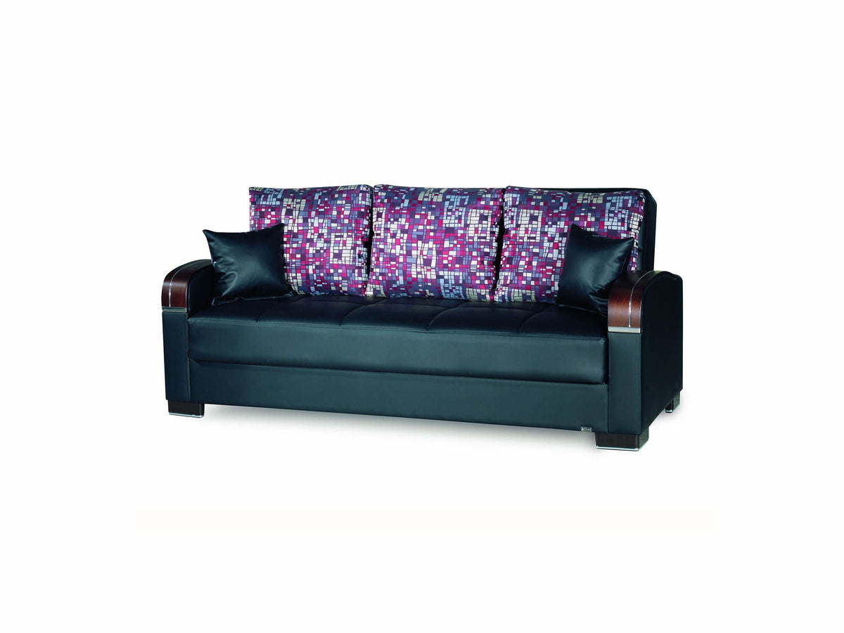 Ottomanson Mobimax - Upholstered Convertible Sofabed With Storage