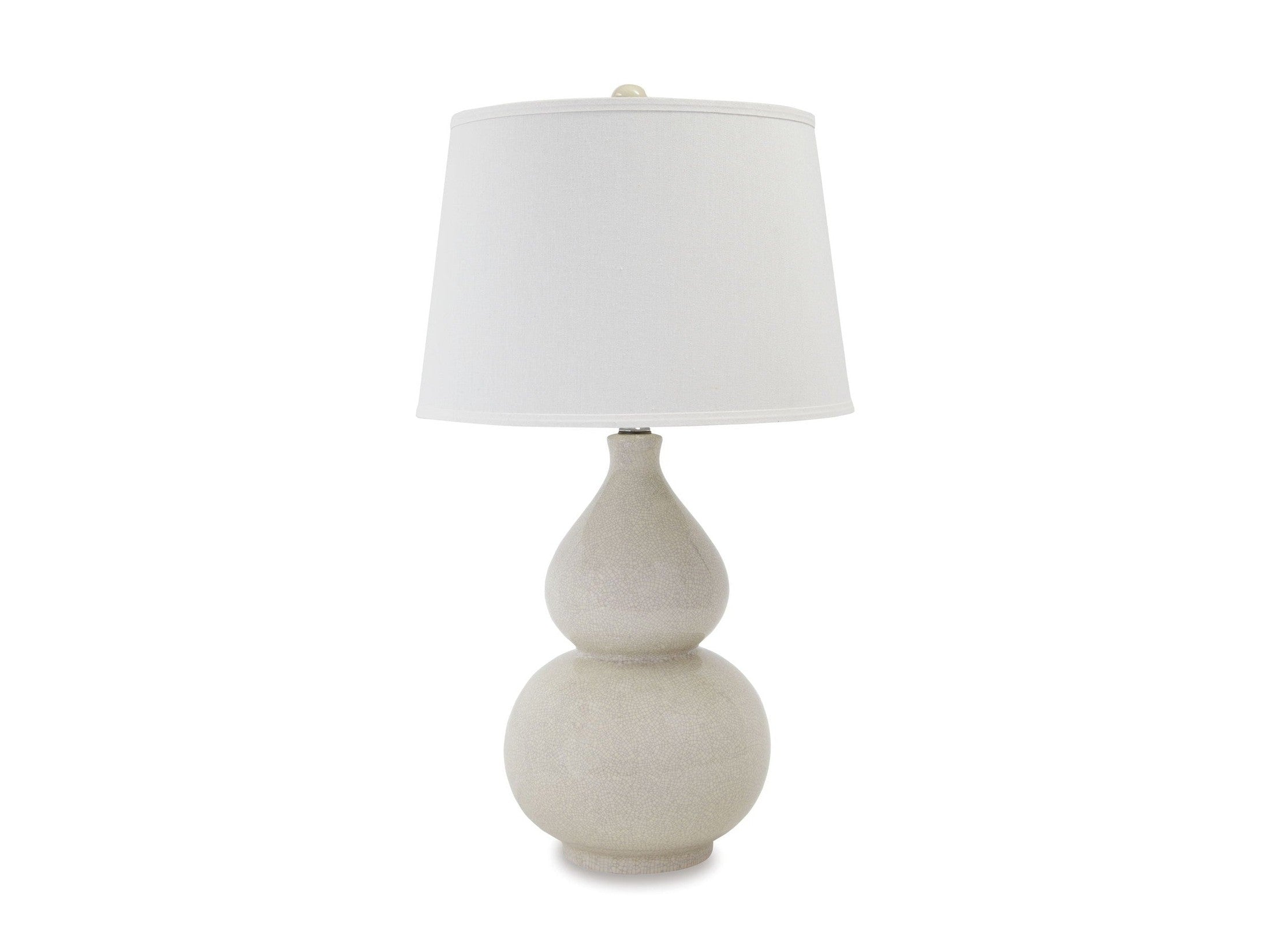 Saffi - Ceramic Table Lamp  - Cream