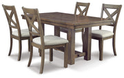 Moriville - Rectangular Dining Room Extension Table - Grayish Brown